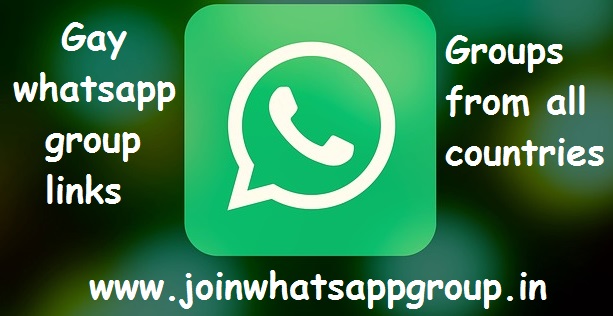 Gay whatsapp group links - Links of all countries