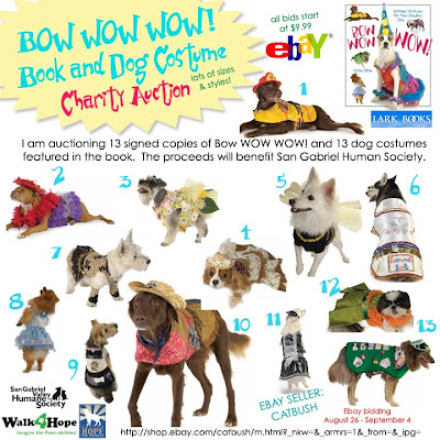 Book Auctions on Bid Now For Dog Halloween Costumes  Charity Auction For The Dogs
