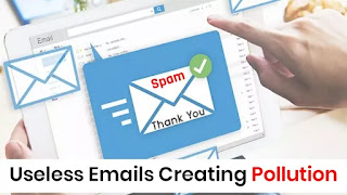 How Our Useless Emails Pollute the Environment?