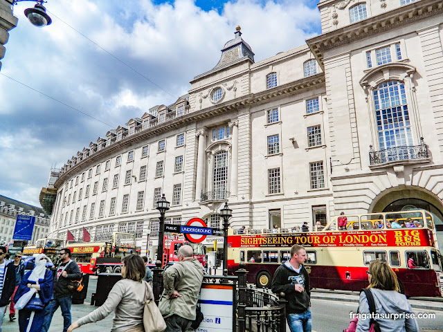 Picadilly Circus em Londres