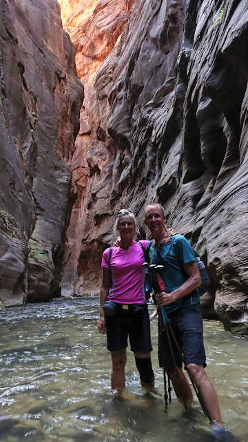 Natte voeten in The Narrows