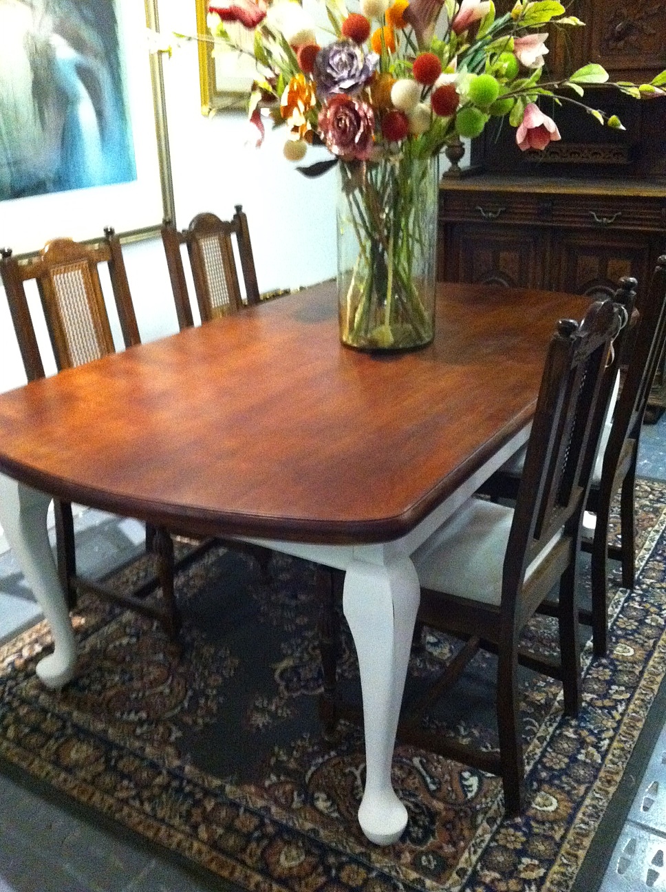 Lilyfield Life Antique Dining Table Makeover