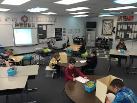 Flexible Seating in a First Grade Classroom