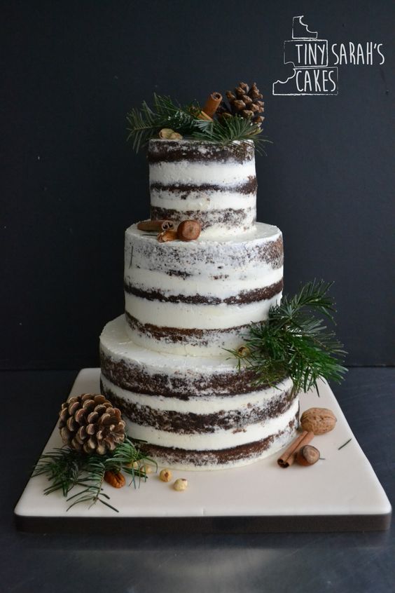  Winter  Fall Inspired Wedding  Cakes  Hot Chocolates Blog