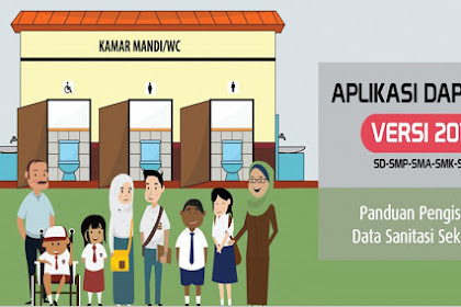 Download Panduan Pengisian Data Sanitasi Sekolah Untuk Dapodik Versi 2017