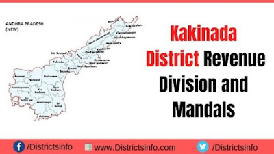 Kakinada district Revenue Divisions with Mandals