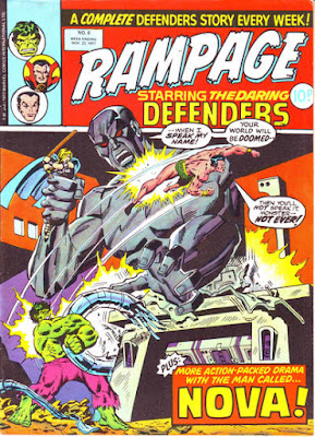 Rampage #6, the Defenders