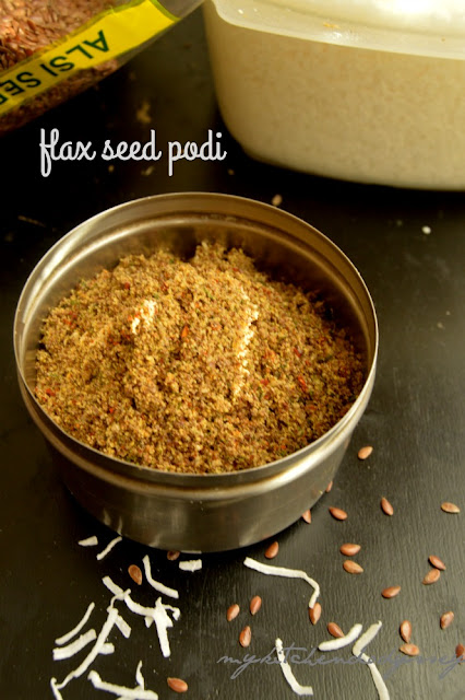 flax seed podi recipe1