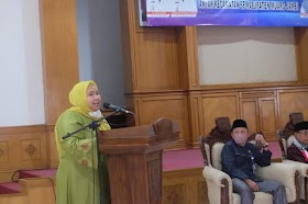 Bupati Masnah Buka Festival Rebana peringati Isra mi'raj