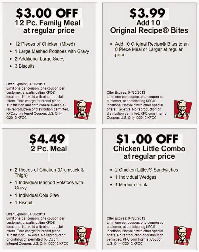 printable coupons kfc coupons