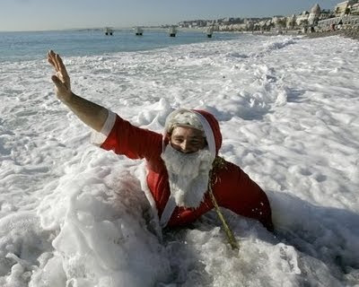 Beach Santa