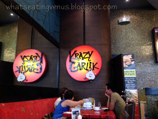 krazy garlik, newport mall, restaurants in resorts world manila, best restaurant in manila