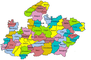 Muslim Population in Districts of Madhya Pradesh