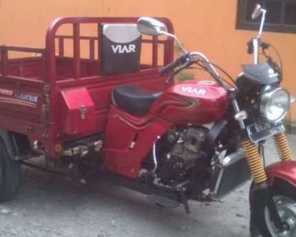 Motor Roda Tiga Bekas VIAR 150 cc 2014 Istimewa