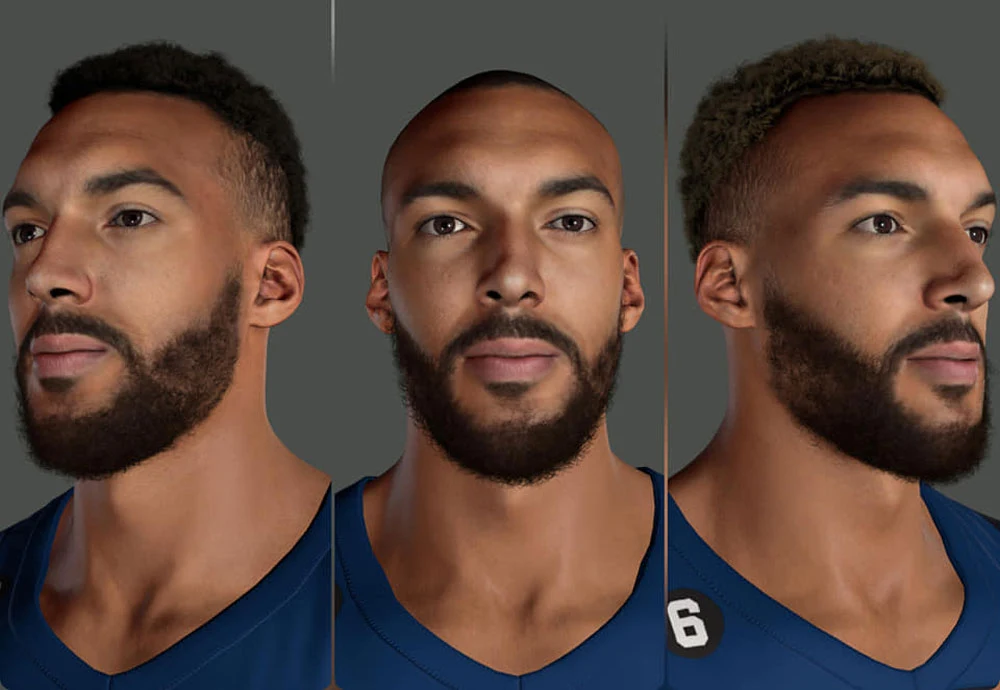 NBA 2K23 Rudy Gobert Cyberface