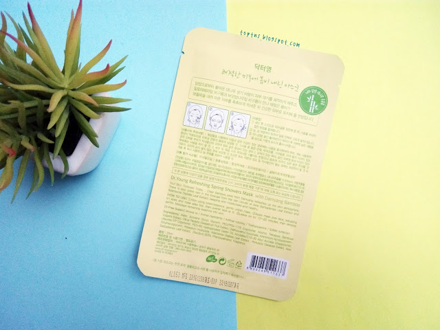 Dr. Young Refreshing Spring Showers Mask (Damyang Bamboo) Review