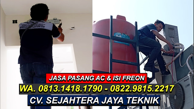 SERVICE AC DAN BONGKAR PASANG AC di Jatinegara Promo Cuci AC Rp. 45 Ribu Call Or Wa. 0813.1418.1790 - 0822.9815.2217 Jatinegara - Jakarta Timur