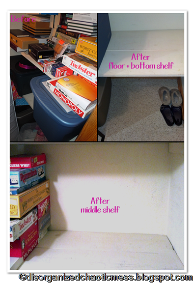 basement closet collage