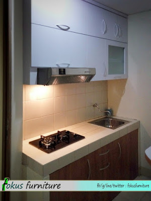 Kitchen set minimalis apartemen