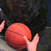 Something amazing happens to this basketball during huge drop