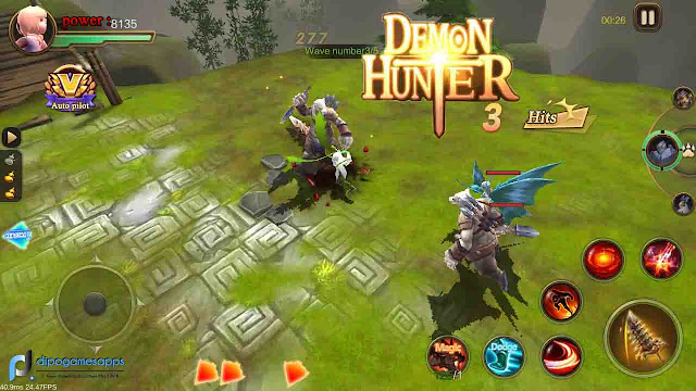 Demon Hunter MOD APK + OBB Hack Modded