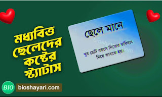 ছেলেদের কষ্টের স্ট্যাটাস bio