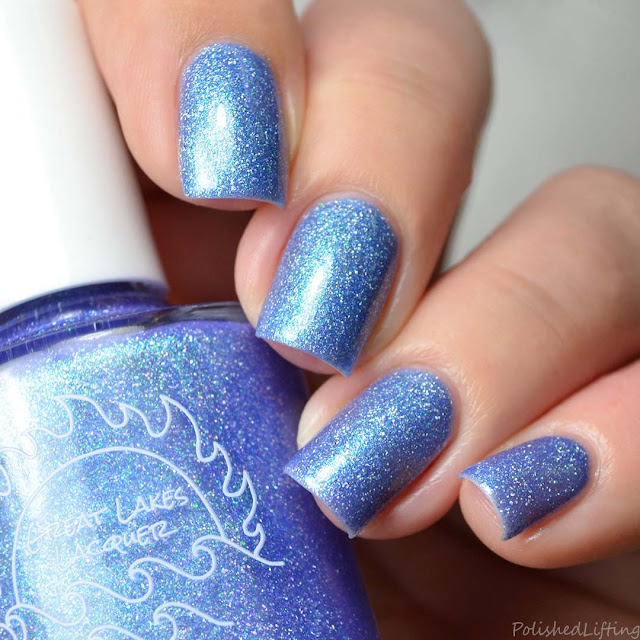 blue to violet thermal nail polish