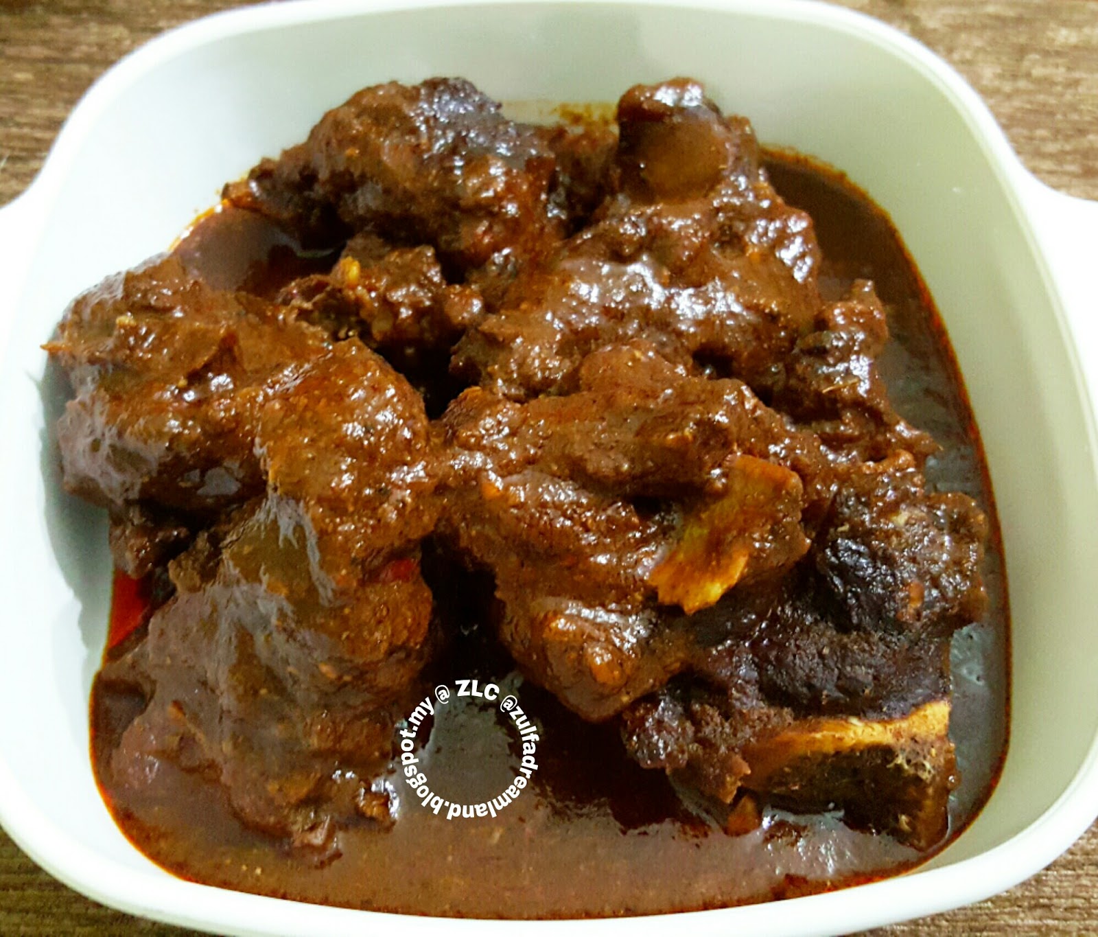 ZULFAZA LOVES COOKING: DAGING REMPAH BERLADA