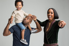 Kelly Rowland and family are goals