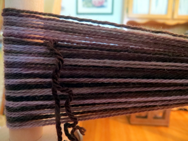 weaving, handspinning, handspun scarf