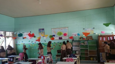 dekorasi ruang kelas yang unik terbaru
