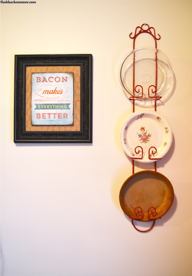 Flashback Summer: Decorating a Renter's Kitchen on a Budget, Vintage Style