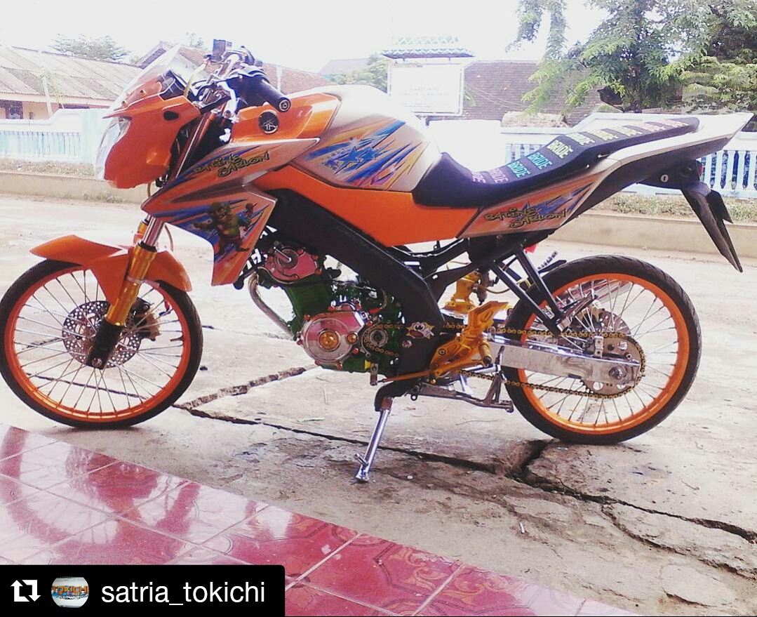 CONTOH MODIFIKASI MOTOR YAMAHA VIXION THAILOOKERS Blogs