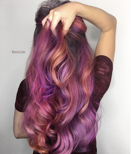 2020 purple hair color