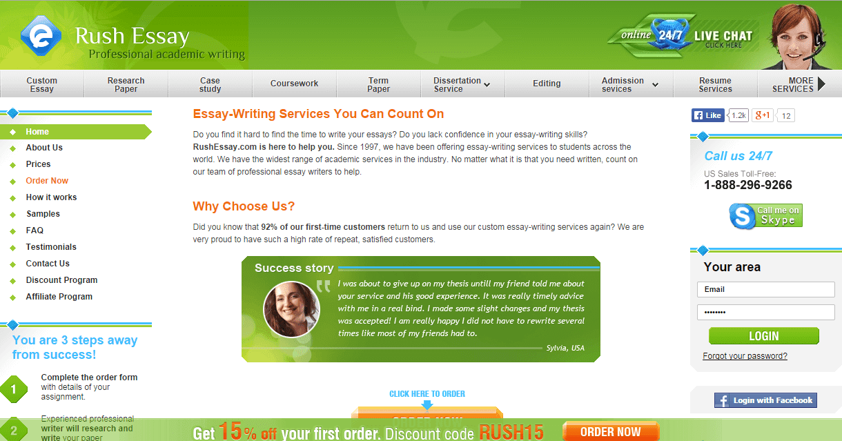 RushEssay.com Essay Writing Service Picture