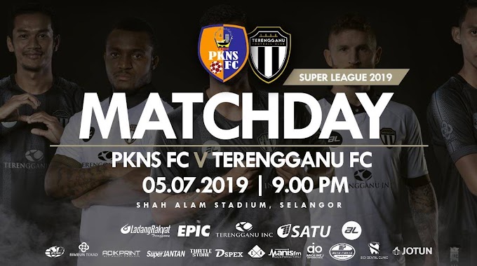 Pkns vs Terengganu Live Liga Super 5.7.2019