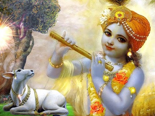 One of Krishna's Devotees is His Flute