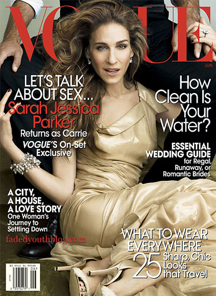 Naturally SJP and Vogue go way back