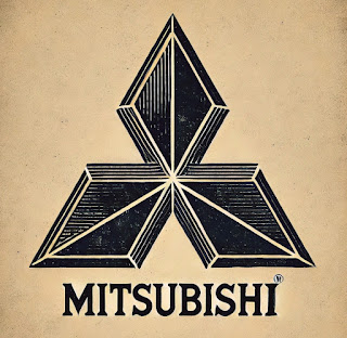 Logo awal Mitsubishi