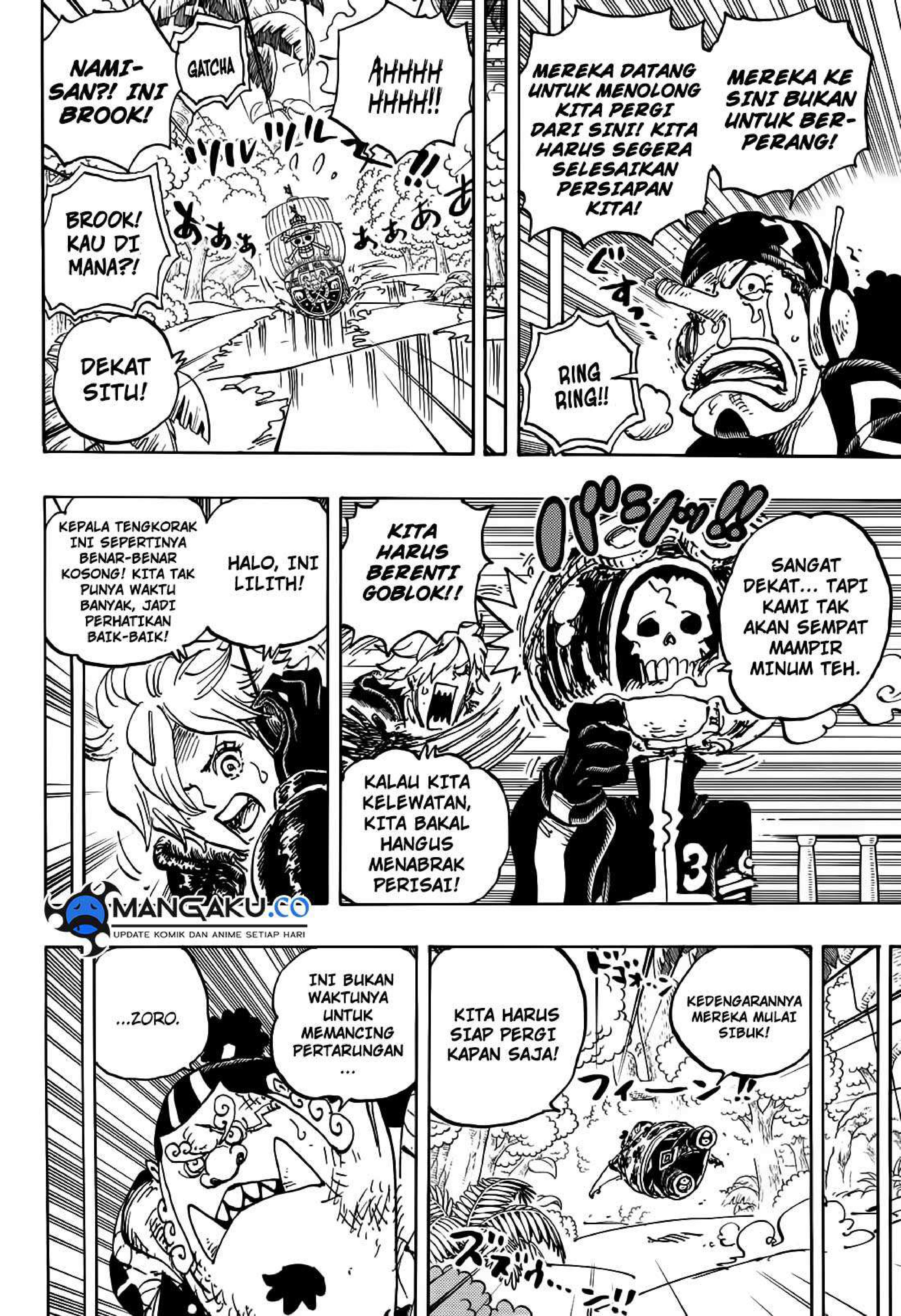 Manga One Piece Chapter 1107 Bahasa Indonesia