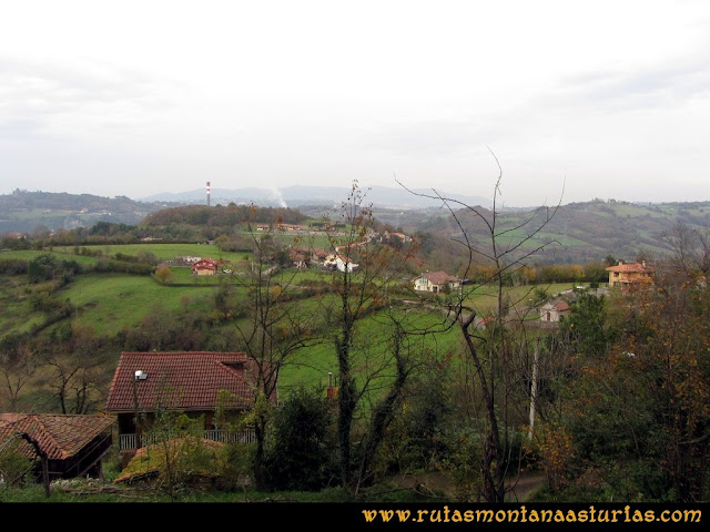 Ruta Baiña, Magarrón, Bustiello, Castiello. Tellego