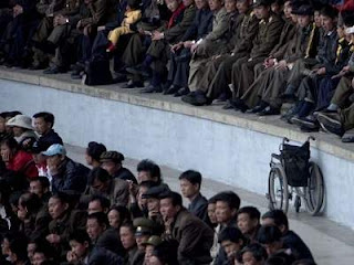 wheelchair in north korea