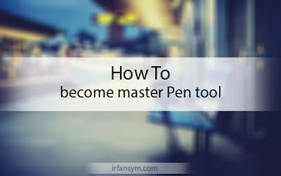 Learn the Pen tool in Photoshop? It is very easy to become a master pen tool