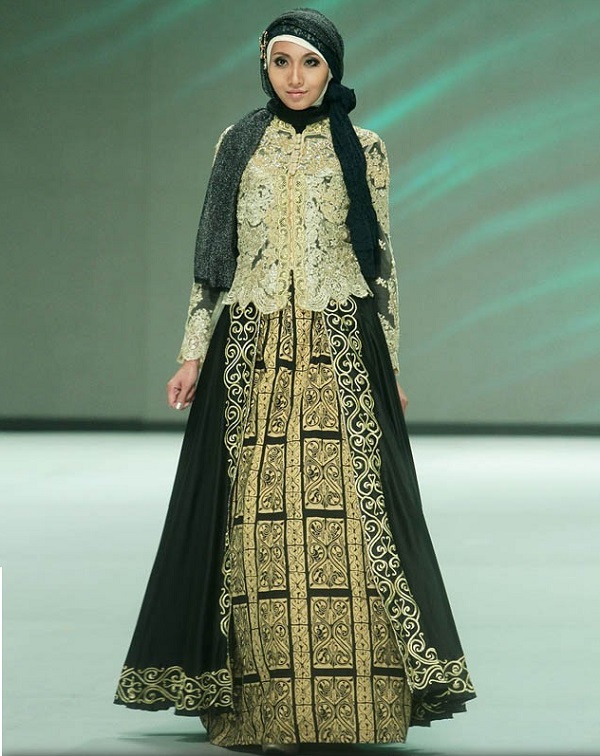 Model Baju Kebaya  Muslim Terbaru untuk Remaja dengan 