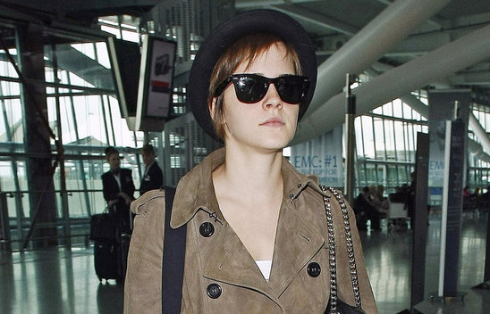 CANDID EMMA WATSON RAY BAN SUNGLASSES