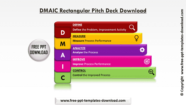 DMAIC Rectangular Pitch Deck Download