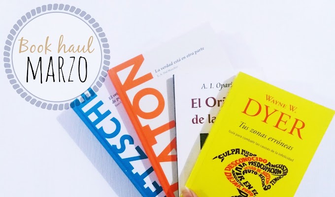 ¡Book haul Marzo!