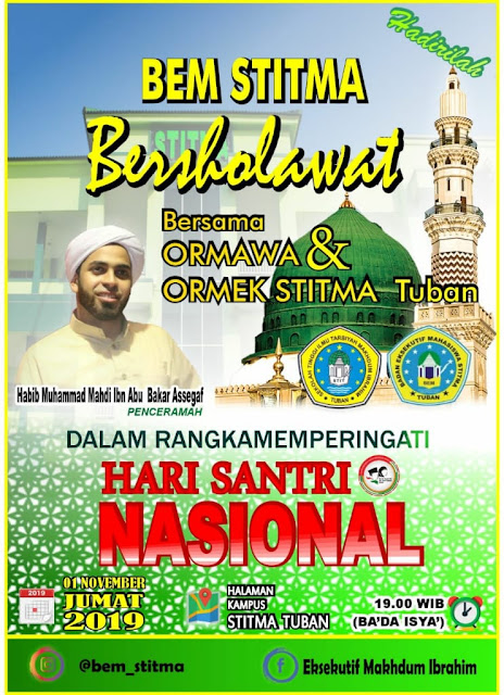 Pamflet BEM STITMA Bersholawat