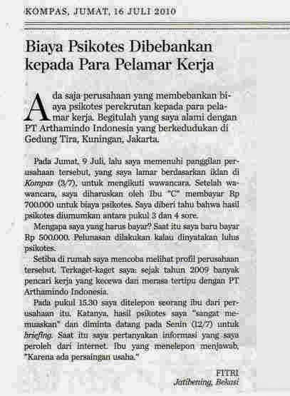 Contoh Surat Pembaca - contoh cara membuat surat, makalah 