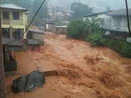 Hochwasser in Sierra Leone